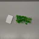 Aogist Super Bright 50LED Shamrock String Lights - 16ft St Patrick's Day 3D Clover Fairy Lights Battery Operated for Indoor/Outdoor Irish Party, Wedding, Holiday Green Decor - 1 Pack