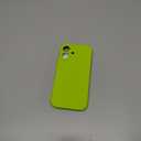 LOVE 3000 Designed for iPhone 16 Case, Premium Silicone with [Soft Anti-Scratch Microfiber Lining] Shockproof Protective Phone Case for Men Women Girls 6.1", Fluorescent Green