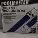 Poolmaster 33430 Heavy Duty In-Ground Pool Vacuum Hose With Swivel Cuff, Made in the USA, 1-1/2-Inch by 30-Feet
