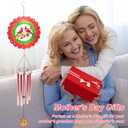 Wind Chimes with Cardinal Wind Spinner, Mom Gifts for Christmas Grandma Mom Women Birthday Retirement Teacher, 31" Windchimes Outdoor Decor Hanging Mobile for Garden Porch Patio Backyard