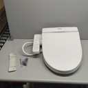 TOTO SW3074#01 WASHLET C2 Electronic Bidet Toilet Seat with PREMIST and EWATER+ Wand Cleaning, Elongated, Cotton White