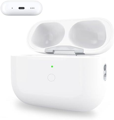 Sumorei Wireless Charging Case Only for AirPods Pro 1/2 USB C Prot, Replacement Cases Compatible with AirPod Pro 1st / 2nd Gen Charger Case Type-c (No Earbuds)