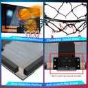 Indoor Basketball Hoop Boys Gifts for Teens Door Room Basketball Hoop Mini Hoop with Scoreboard, 3 Balls and Batteries Basketball Toys for 8 9 10 11 12