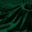 P Pothuiny Dark Green Velvet Fabric by The Yard, 5 Yards x 60 Inch Wide Luxury & Soft Stretchy Velvet Cloth Fabric for Sewing, Apparel, Upholstery - 90% Polyester 10% Spandex
