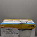 Winco Slim 3 Gallon Beverage Dispenser with Base