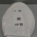 Kohler 20110-0 Brevia Elongated Toilet Seat with Grip-Tight Bumpers, Quiet Close, Attach Hardware, Quick-Release Hinges, White