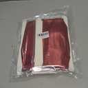 8.2FT Thicken Red Party Backdrop Foil Fringe Curtains Streamers for Birthday, Halloween, Graduation Decorations, 4 Pack