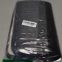 HOMEIDEAS Upgraded Bathroom Rugs Set 3 Piece, Extra Thick Absorbent Soft Memory Foam, Washable Toilet Bath Mat (Black) (17"x24"+20"x32"+U Shape 20"x24")