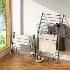 PurKeep Folding Drying Rack, Clothes Air Drying Rack
