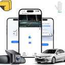 4K Dash Cam Suitable for Toyota Camry 2025-2026 LE SE XLE XSE Nightshade (HD2-06090), OEM Factory Look, UHD 2160P Video, Built-in WiFi & APP, Loop Recording, G-Sensor, Plug & Play, 128GB Card