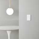 Amazon Basics Smart Light Switch, Single Pole, Works with Alexa Only, Voice Control, Schedule, 2.4 GHz Wi-Fi, No Hub Required, Easy to Install, White