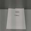 MotiMind 200 Pcs Scallop Name Place Cards for Table Setting DIY Wedding Placecards with Ribbon Include 100 Name Table Cards and 100 Ribbon for Weddings Party Celebrations Supplies(Dusty Blue)