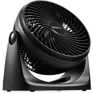 7" Air Circulator Portable Turbo Fan, 3 Speed Adjustable Desk fan Powers Cool Air-Waves Up To 25ft, Quiet Operating Fan For Bedroom, Made Of Durable Material, Great For Office & Living Room (4" W x 10" L x 10 H)