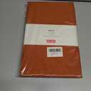 maxmill Rectangle Weaved Design Tablecloth Waterproof Spillproof Wrinkle Free Fall Table Cloth, Kitchen Dining Room Thanksgiving Decoration, Fabric Table Cover Halloween Party, 60 x 84 Inch, Rust