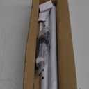 Sliding Glass Door Security Bar, Patio Door Barricade Security Bar, Apartment BarSliding Door Security Bar, Door Jammer, White, 1 Pack