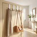 LEIFIDE 4 Pcs Over The Door Hooks Heavy Duty Door Hanger Metal Hanging Hooks for Towels, Clothes, Hats, Bags, Towels, Shoe, Home Bedroom, Bathroom Entrance Decoration (White,4.72 Inch,Single Hook)