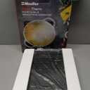 Mueller RapidTherm Portable Induction Cooktop, 1800W Single Burner Hot Plate, 8 Temp Levels, Preset Programs, for Dorm, RV, Small Kitchen