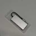 Philips USB C Hub with Power Pass-Through, 7-in-1 Multiport Adapter, 1 HDMI 4K@30Hz, 60W USB-C Power Delivery, 2 USB 3.0, 1 Ethernet, 1 SD 1 MicroSD Card Reader, DLK9120C/27