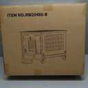 Plastic Rabbit Hutch for Indoor & Outdoor, Featuring Urine Barrier and Pull-Out Tray, Pet Habitat for Small Animals, Rabbit Cage Easy Cleaning and Assembly