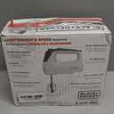 BLACK+DECKER Lightweight Hand Mixer, White, MX1500W