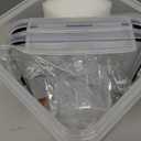 ComSaf Brown Sugar Container Set of 2 (2.5L/2.6Qt), Airtight Food Storage Containers with Lids and Terra Cotta Brown Sugar Saver, Plastic Canisters Sets for Kitchen, Pantry Organizer for Flour, Baking