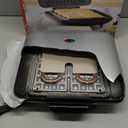 Dash No-Drip Waffle Maker - Quad Waffle Maker for Hassle-Free Breakfasts - Dual Nonstick Heating Plates & Quick Heat-Up System - Easy-Release Surface - Silver