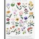 Flowers Cats Canvas Wall Art Botanical Cat Encyclopedic Pictures Wall Decor Whimsical Eclectic Colorful floral Painting Posters Print Artwork for Living Room Bedroom Home (16"L x 12"W)