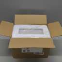 Frebeauty Extra Large Acrylic Jewelry Box for Women 5 Layers Clear Jewelry Organizer Velvet Earring Box with 5 Drawers Rings Display Case Necklaces Holder Tray for Women Girls (White)