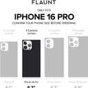 Flaunt Official Square Protective Case - Compatible with iPhone 16 Pro - Compatible with MagSafe & Wireless Charging - Drop-Tested & Shockproof - (Rainbow Confetti Tortoise Shell)