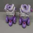 SULIFEEL Rainbow Unicorn 4 Size Adjustable Roller Skates for Girls Boys for Kids Ages 3-5 5-8 6-12 Children Skates Indoor Outdoor (X-Small - Toddler, Z Toddler Purple)