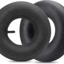 2 Pack 4.00-6" (4.10/3.50-6") Heavy Duty Replacement Inner Tube with TR-13 Straight Valve Stem for 4.10/3.50-6,13x4.00-6,13x5.00-6 Wheelbarrows,Hand Trucks,Mowers, Generator and More