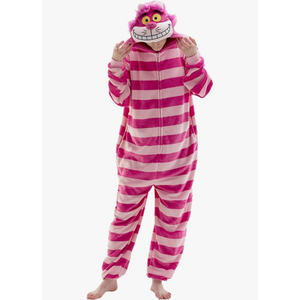 COSUSKET Snug Fit Unisex Adult Onesie Pajamas, Flannel Cosplay Animal One Piece Halloween Costume Sleepwear Homewear, Medium
