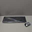 Logitech MK270 Wireless Keyboard and Mouse Combo for Windows, 2.4 GHz, 8 Multimedia Keys, PC, Laptop, Wireless Keyboard Compact Mouse Combo - Black (1 Pack)