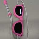Speedo Unisex-Child Swim Goggles Sunny G Ages 6-14 Junior (One Size, Seasider Flamingo Pink/Jade/Emerald)