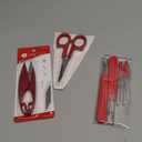 Sewing Seam Ripper Tool,Stitch Remover and Thread Cutter with 2Big+2Small Seam Rippers,1 Pack Thread Snips,1Pack 5”Scissor