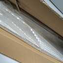 Upgraded 3 FT Base board Heater Cover Compatible with Premium Series, Galvanized Steel Easy Slip-On Heater Cover with Left and Right for Replacing Old Endcaps (White, 3 FT)