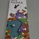 EMOON 2 Pair Hands 3D Clock Movement DIY Large Wall Clock Quartz Clock Mechanism for Home Art Decor (Black) (Black-Gold)