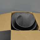 1" Extra Thick Anti Fatigue Kitchen Floor Mat Comfort Standing Mat 17'' x 30'', Office Standing Desk Mat, Kitchen Rug, Massage Points Comfort Mat, 140D high Density PU Foam (Black)