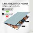 Magnetic Case for Samsung Galaxy Tab S10 FE Plus /S10 FE+ 13.1 Inch (2025) - Model SM-X626/SM-X620 Tablet with S-Pen Holder, Auto Wake/Sleep Smart Tablet Cover, Ice Blue