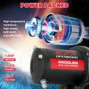 OPENROAD 4500 lb ATV/UTV Winch,12V Towing Off-Road Electric UTV Winch with 1/4"50' Synthetic Rope,Wireless Remote and Rubber Stopper (4500lb with Synthetic Rope)