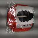 4Pcs Super Bros Hats Accessories Set Mary Luigy Caps, Mustaches, Suspenders, Gloves Buttons Halloween Cosplay Costume 2025 (Red+Green+Purple+Yellow)