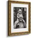 Yaetm 16x20 Gold Picture Frame, Ornate Vintage Frame for Art, Black & Gold