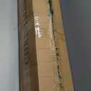 KTKDE 7.5ft Artificial Christmas Tree is a Green one with 1450 Tips and 300 Battery-Powered LED Columns. It Features 7.87-inch Golden Five Pointed Star and is Perfect for Family and Office Gatherings