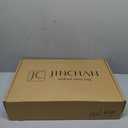 jinchan Area Rug 8x10 Floral Brick Red Rug Distressed Thin Vintage Retro Indoor Non Slip Carpet Kitchen Living Room Bedroom Dining Room (8ftx10ft, Vintage Brick Red)