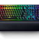 Razer Huntsman V2 Optical Gaming Keyboard: Fastest Clicky Optical Switches w/Quick Keystrokes - Doubleshot PBT Keycaps - Dedicated Media Keys & Dial - Ergonomic, Black