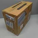 ROSONG Collapsible Wagon Cart with Wheels Foldable - Folding Utility Heavy Duty Wagons Carts for Grocery Sports Garden Shopping Camping Wheelbarrows (Black, 120L)