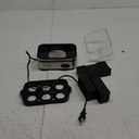 Electric Egg Cooker, 6 Capacity, Stainless Steel, Auto Shut-off Timer, Multi-Function for Soft, Medium, Hard Boiled, Poached, Omelet