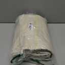 Porch Shield Patio Fire Pit Cover - Waterproof 600D Outdoor Rectangular Fire Table Cover Deck Box Protector - 48 x 28 inch, Beige