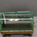 Moongiantgo Commercial Hand Scallion Cutter Green Onion Chopper Shredder Slicer, Stainless Steel Blade, Make 3MM Chopped Scallions/Green Onions/Spring Onions/Leeks/Cilantro/Garlic (Hand Crank)