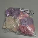 Pro Goleem Muslin Baby Mittens for Newborn, 100% Cotton No Scratch Soft Breathable Gloves for Boys and Girls 0-6 months (Pink Purple Beige 12)